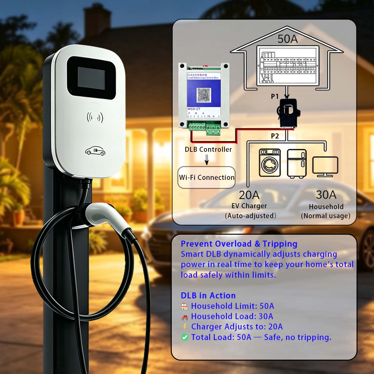 JIGU Dynamiczne ładowanie równ – Wallbox Ev recenzja i cena